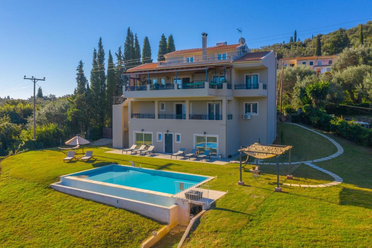 Ionian Sea View Villa by CorfuEscapes Kato Korakiana Exterior foto
